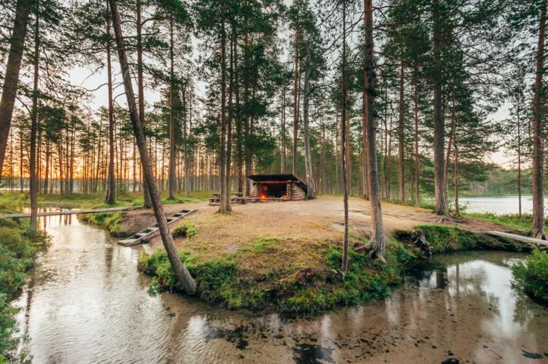 Potok Muikkupuro, Hossa NP
