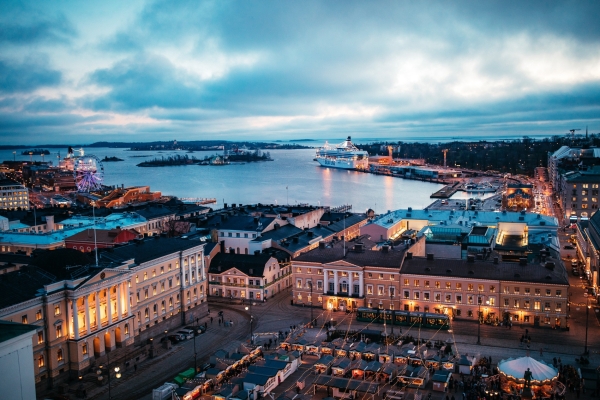 Helsinky pohled z katedrály © Jussi Hellsten