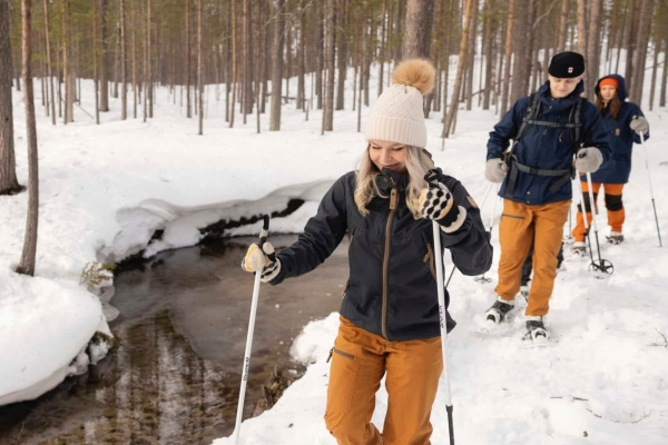 Hossa, zimní stezka Jatkon Jotos